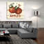 Art mural en verre rouge «U Pick Apples» par David Carter par Red Barrel Studio®-917147560