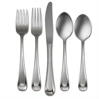 Satin Sand Dune 20 Piece Flatware Set, Service for 4