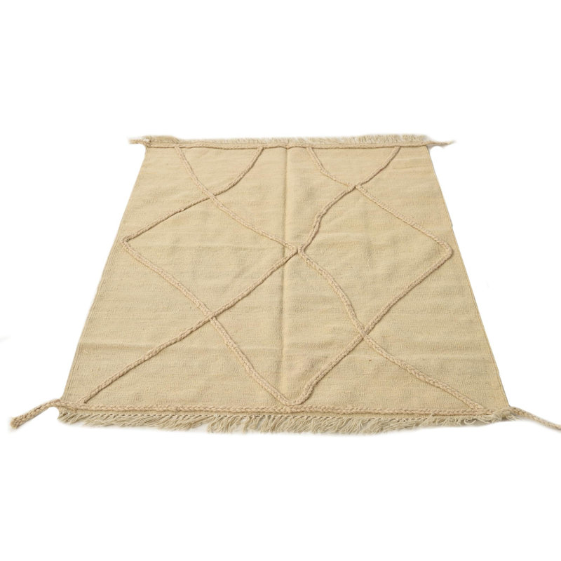 Tapis ivoire Ottilie