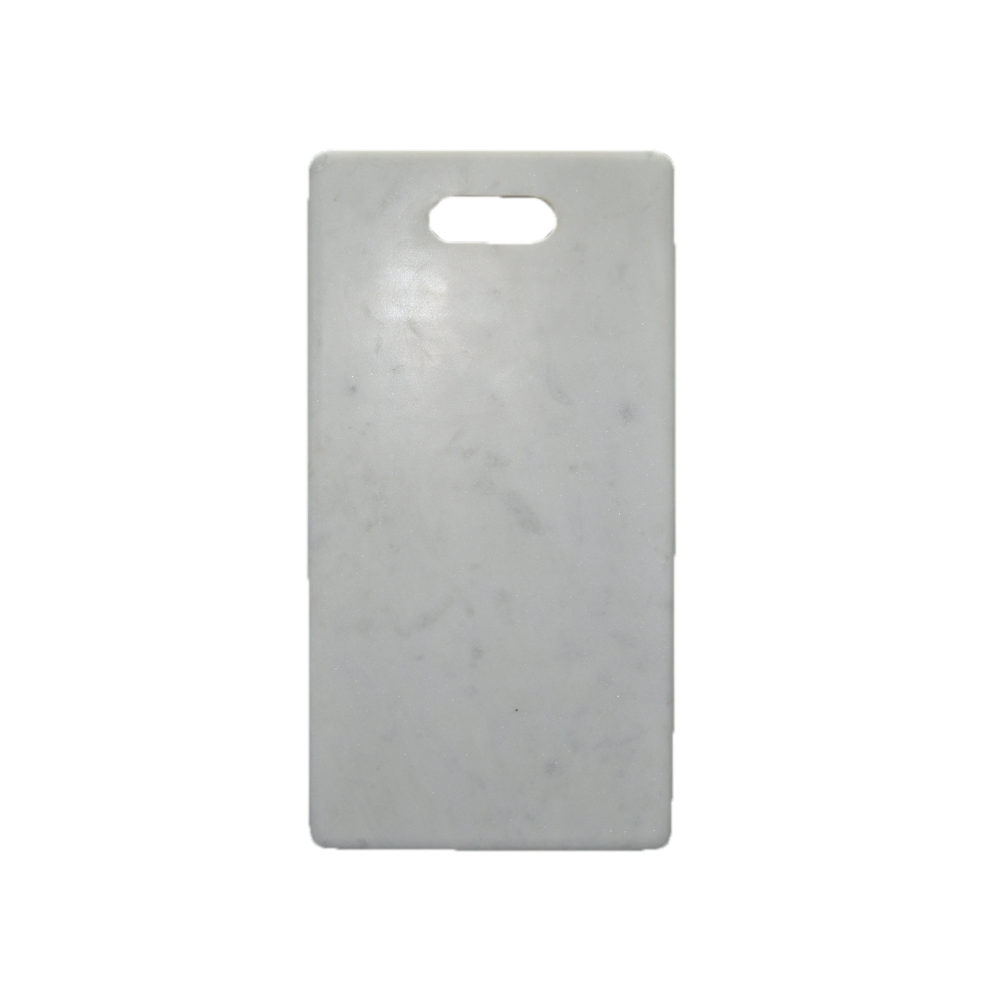 Kita Rectangle Marble Cheese Board, White