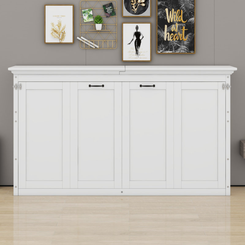 Armoire-lit escamotable convertible pour espaces de vie compacts