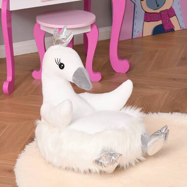 Gemma Violet Annie Kids 7'' Foam Chair Chair and Ottoman & Reviews