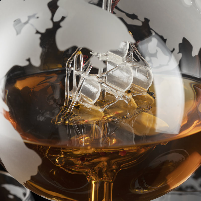 Ensemble de 5 pièces décanteur à whiskey Dunkirk