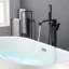 Robinet de baignoire sur pattes à poignée simple-61796103