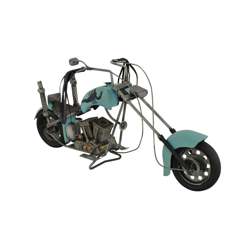 Custom Stretched Metal Chopper Bottle Holder