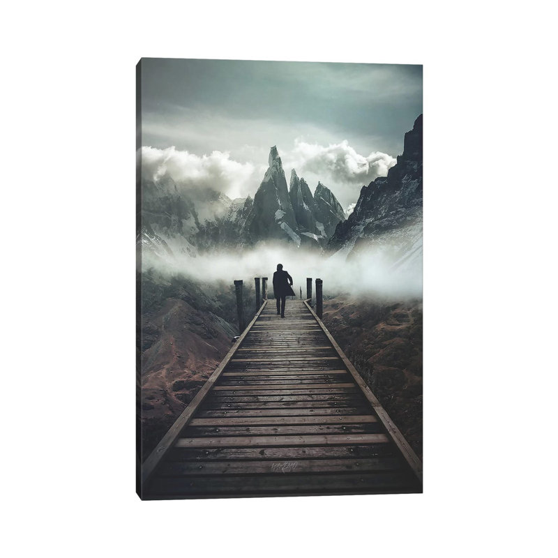 Astray by Rob Hakemo - Print on Canvas, 20.32 cm H x 30.48 cm W, Wrapped Canvas