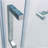 Semi-Frame Single Sliding Shower Door, 56-60/