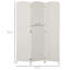 Paravent pliable à 4 panneaux, 1,83 m de hauteur, blanc, pour chambre à coucher.-814156170-814156173