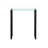 Mihrtad 47'' Glass Top Console Table-1194016406-1188955709