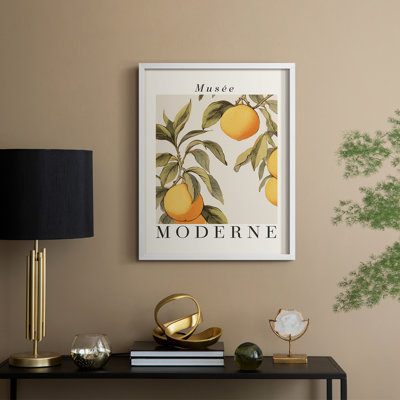 Reproduction florale vintage encadrée XXXVII - bois massif