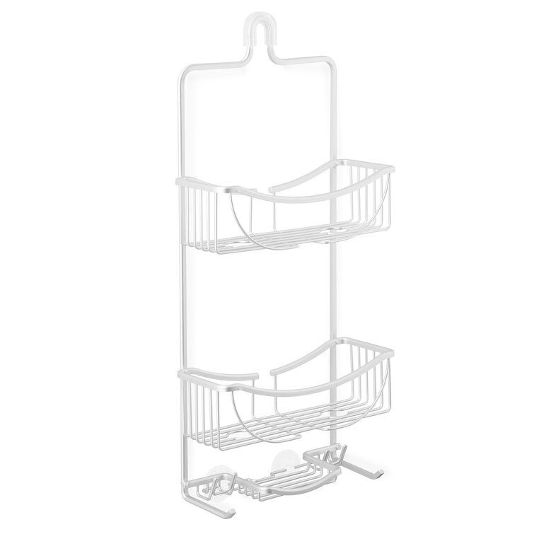 J&v Textiles Rustproof Shower Caddy Corner For Bathroom,bathtub Storage  Organizer For Shampoo Accessories,3 Or 4 Tier Adjustable Shelves (4-tier) :  Target