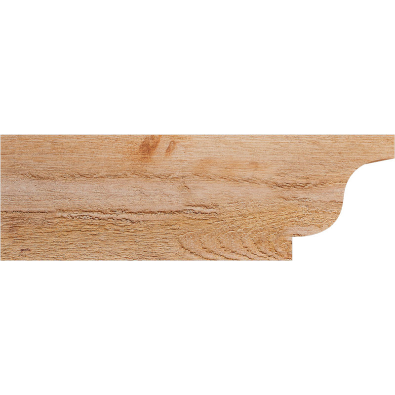 Queue de chevron Newport R 4 po x l 6 po x L 18 po, Western Red Cedar, Cèdre rouge de l'Ouest, H 6 po x l 4 po x L 18 po