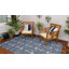 Tapis intérieur / extérieur bleu Glidden-1020791947