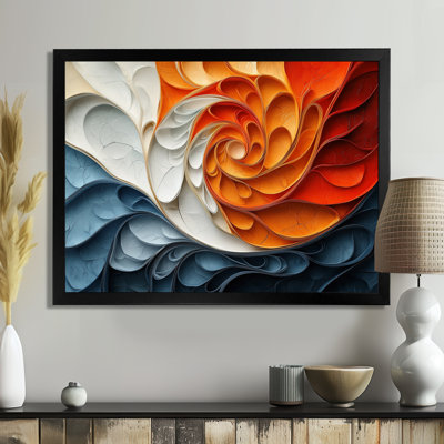 Fragmented Reality of Biomorphism Spiral III - Biomorphism, art mural