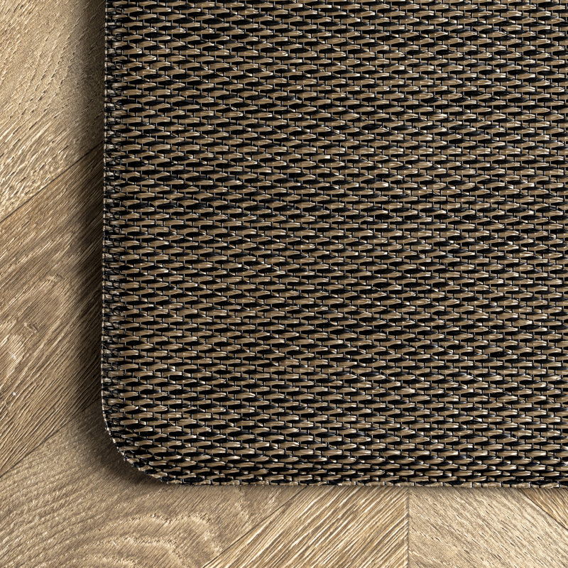 Tapis anti-fatigue Markleville, Brun foncé, Rectangulaire 1 pi 8 po x 3 pi 6 po