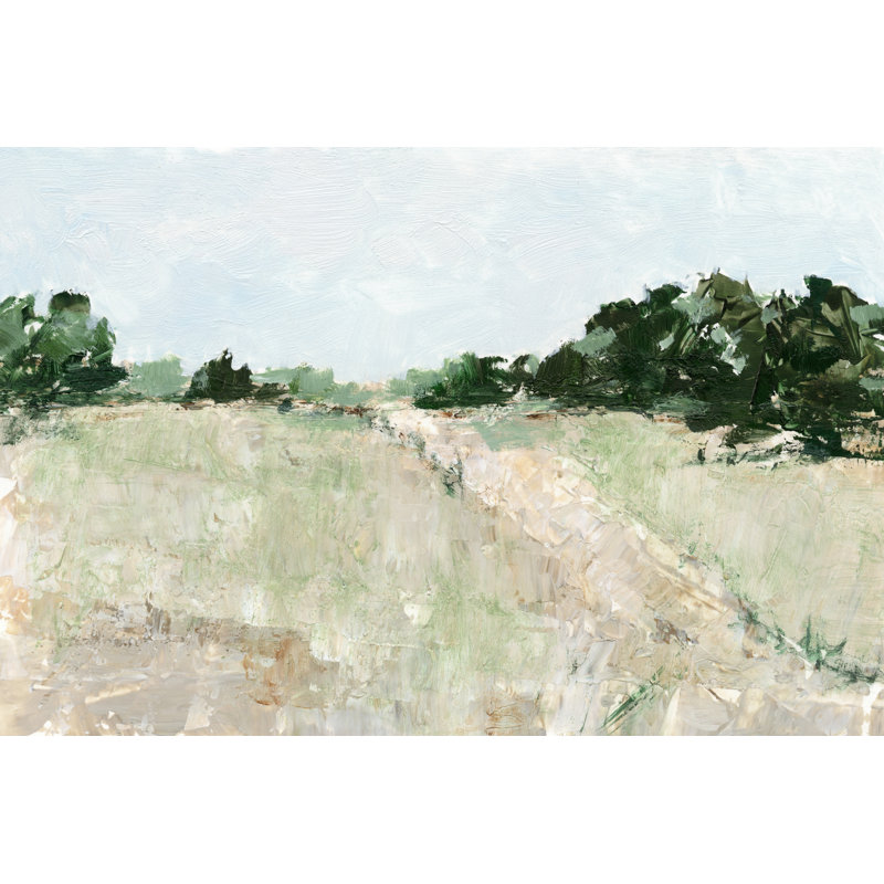 " Mint Fields II " by Ethan Harper Painting Print, 24" H x 36" W
