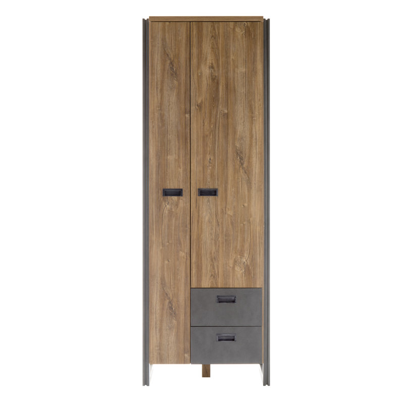 Antonia 2 Door Manufactured Wood Wardrobe