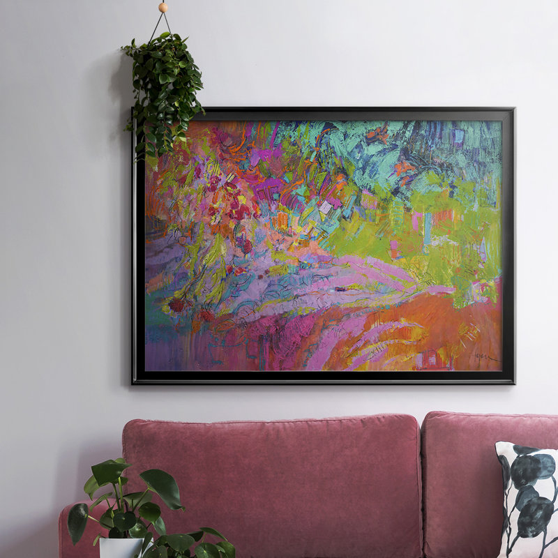 Passion Diva, reproduction d'art sur toile, H 14 po x l 20 po x P 1,5 po, Noir