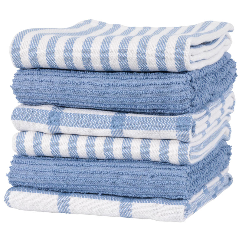 Ensemble de draps plats et ondulés, Denim délavé