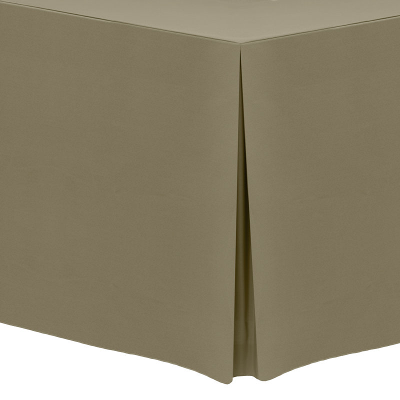 Solid Color Tablecloth, 18" x 48", 10, Cafe