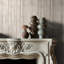 Linear Luxe Pewter Wallpaper