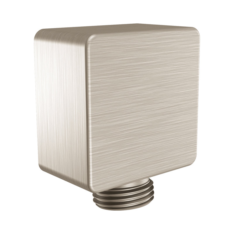 Drop Wall Supply Elbow, Brushed Nickel
