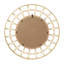 Miroir mural en bambou
