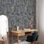 Black and White Stripe Wallpaper