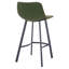 Banaz Upholstered and Faux Leather Bar Stool with Steel Frame-1230364504