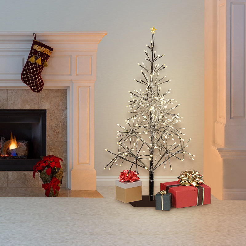 53'' Lighted Trees & Branches, Sliver