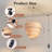 3 Tier Rattan Plug in Pendant Light-2054740048