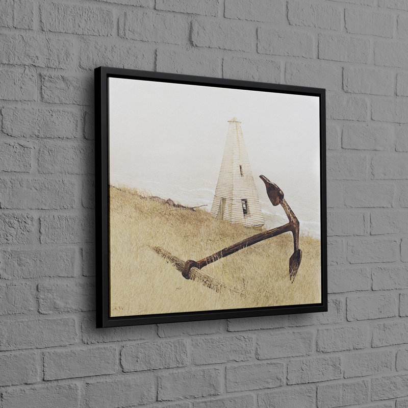 Art personnalisé sur toile ancre 3D pour décoration murale de style bohème parfait pour les thèmes de la mer et des champs