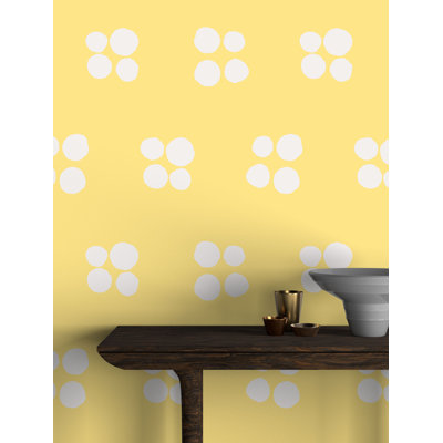 Rouleau de papier peint Susan Hable Spot Quad L 33 pi x l 20,5 po