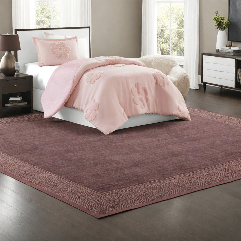 Ensemble de literie pour lit simple en chenille de qualité supérieure, réversible à motif floral, confort pour la maison