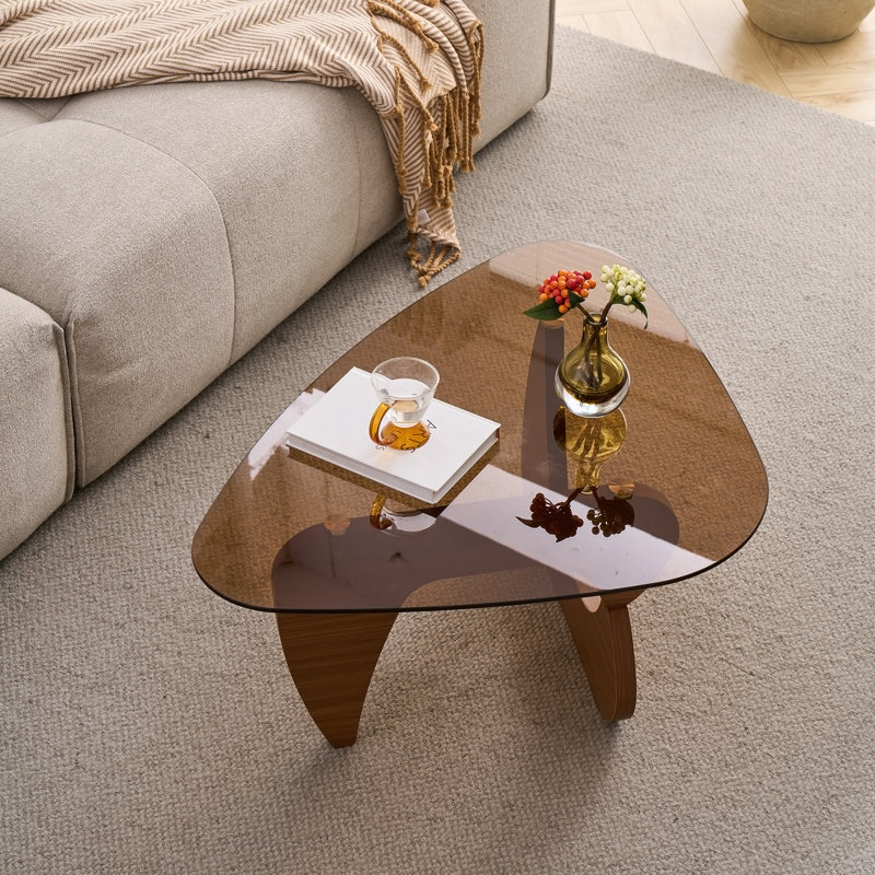 Table basse de style campagnard Century, 15.74" H x 35.82" W x 25.59" D, Brown