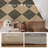 Modern Geometric Argyle Indoor/Outdoor Area Rug, Machine Washable 8x10 Area Rug-558319938