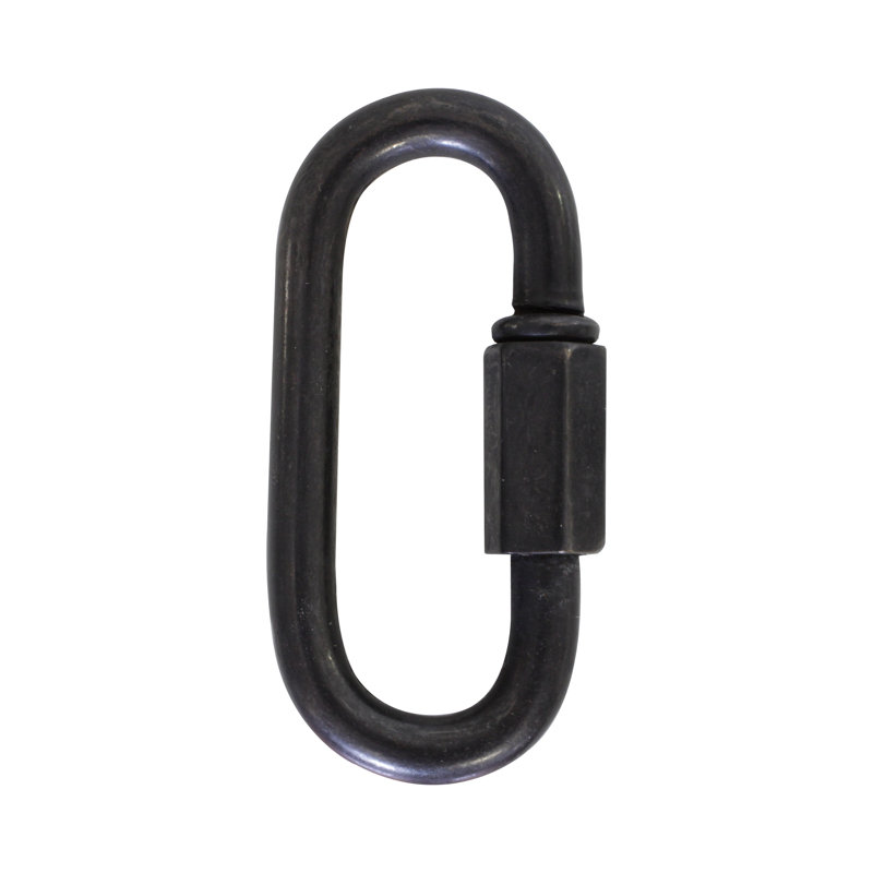 Chaîne à maillons rapides, Noir bronzé à l'huile, H 2,36 po x l 1,06 po x P 0,24 po