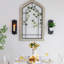 Ensemble de 2 chandeliers muraux en bois noir