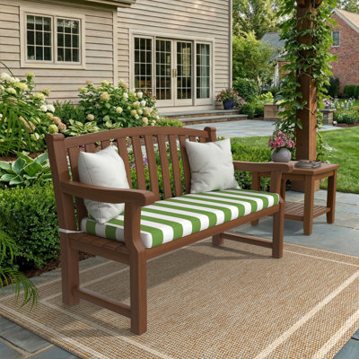 Sunbrella® Indoor/Outdoor Bench Seat Cushion, 3" Thick