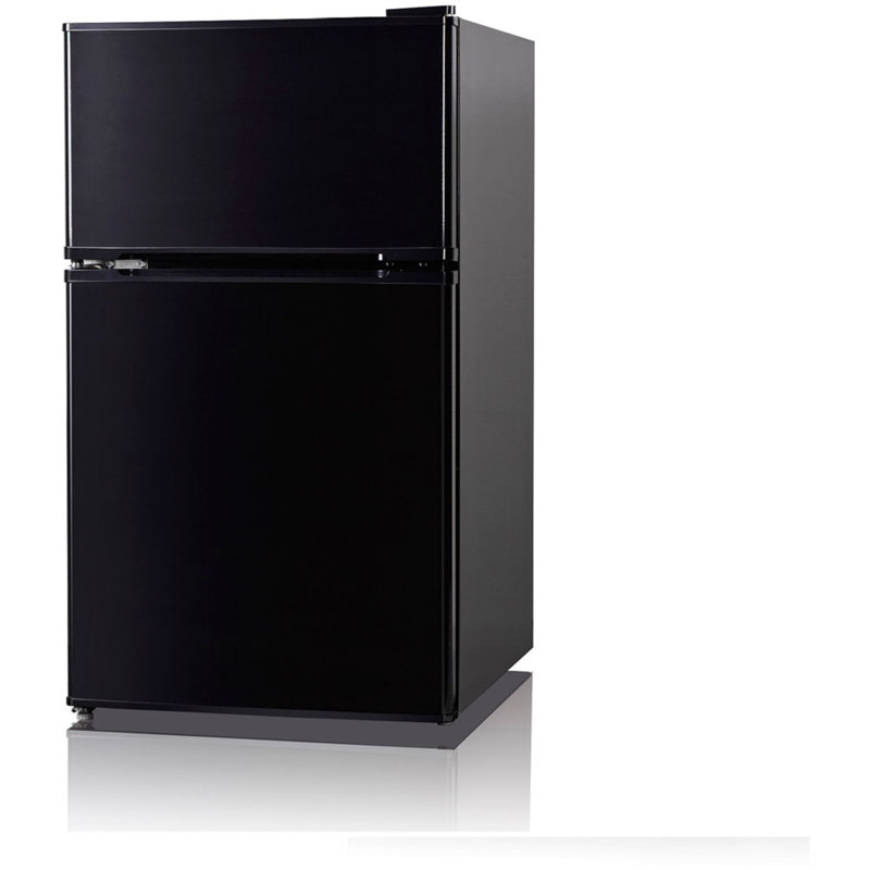 Midea 3.1 Cubic Feet Freestanding Mini Fridge, Black
