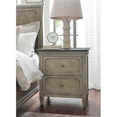 Table de chevet 2 tiroirs Coffey