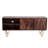 Harrellsville Solid Mango Wood Large Tv Unit