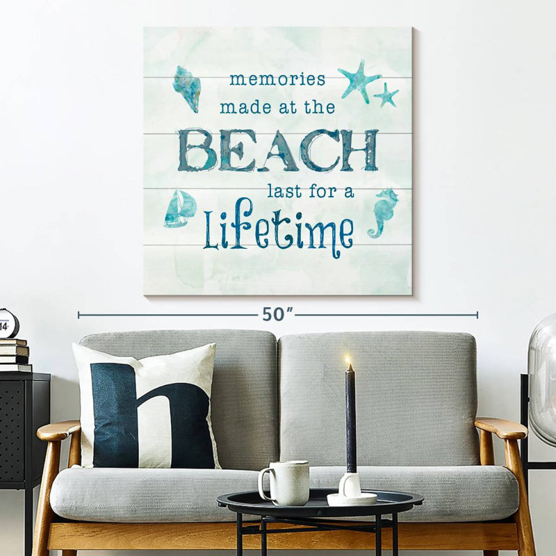 Tergel Lifetime Beach Memories, H 33 po x l 33 po
