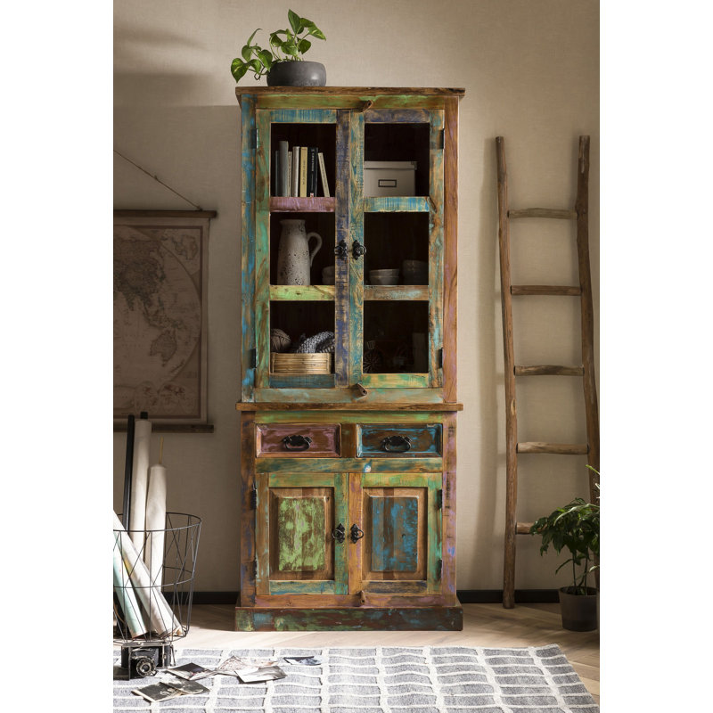 Kraker Solid Wood 80cm W 2 - Drawer Chest of Drawers