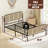 Ceira Rattan Bed Frame With Headboard, Boho Bed Frame Platform-307239776