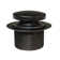 1-1/2" x 12" Sch. 40 ABS Tip-Toe Bathtub Leg Drain Assembly with One-Hole Overflow