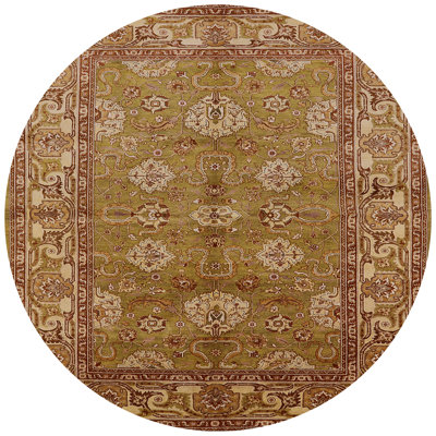 Tapis brun / rouge Rand