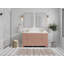 Meuble-lavabo double 60 po avec plateau en quartz Sonoma-139023907-139023908