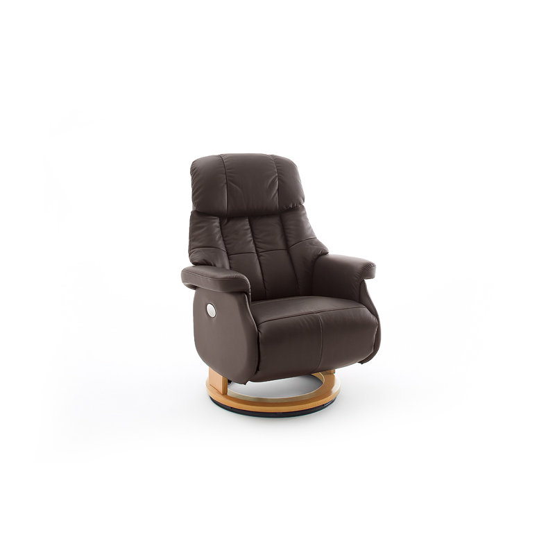 Damiana 82cm Wide Zero Gravity Recliner, Natural, Black