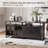 Normandie 66.1'' W Height Adjustable L-Shaped Standing Desk with and Cabinet-346534543